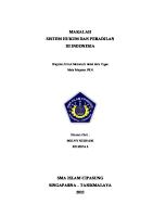 Makalah Sistem Hukum Dan Peradilan Di Indonesia