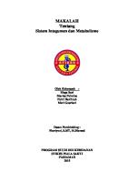 Makalah Sistem Integumen Dan Metabolisme [PDF]