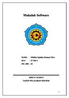 Makalah Tentang Software Wielino