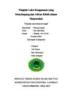 Makalah Tingkah Laku Keagamaan Yang Menyimpang B [PDF]