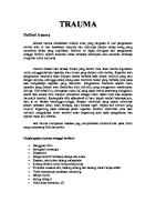 Makalah Trauma [PDF]