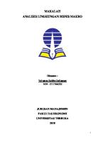 Makalah Tugas 1 Analisis Lingkungan Makro [PDF]