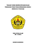 Makalah Tugas Magister Hukum [PDF]