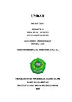 Makalah Umrah