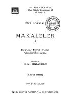 Makaleler [1]