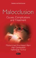 MALOCCLUSION CAUSES, COMPLICATIONS AND Treatment (2018) PDF [PDF]