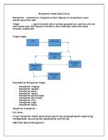 Manajemen Proyek Teknik Kimia