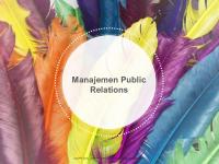 Manajemen Public Relation