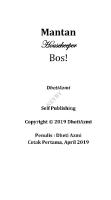 Mantan Housekeeper Boss! by Dheti Azmi PDF