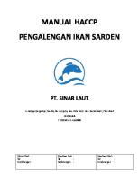 Manual Haccp - Sarden