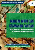 Manual Mutu Ritel - Pasar Tradisional PDF [PDF]