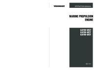 Manual Operation Yanmar 6 AYM [PDF]