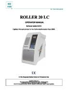 Manual Roller 20 PDF