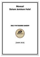 Manual SJH Dilly Patisserie Bakery