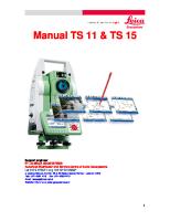 Manual TS 11 - 15 [PDF]