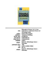 Mario Bunge - Philosophy of Science (II)