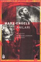 Marx-Engels Anıları [1 ed.]
 0212293633, 9756865083