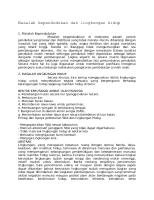 Masalah Kependudukan Dan Lingkungan Hidup [PDF]