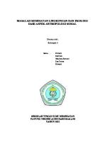 Masalah Kesehatan Lingkungan Dari Aspek Antropologi Sosial