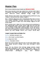 Master Planning - Analisis Manajemen Proyek - Shendy