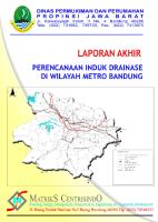 Masterplan Drainase Bandung Raya [PDF]