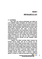 Masterplan PJU Bab 1 Pendahuluan [PDF]