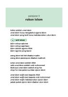 Materi Ajar PAI SD-MI Kelas 1. Pelajaran 5 [PDF]