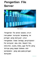 Materi Asj. File Server