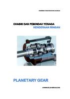 Materi Cara Kerja Planetary Gear