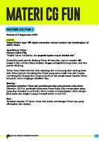 Materi CG Fun