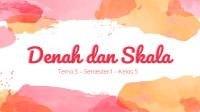 Materi Denah Dan Skala [PDF]