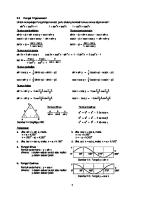 Materi Fungsi Trigonometri