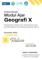 Materi Geografi Kelas X