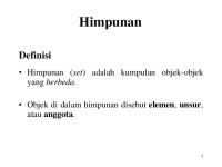 Materi Himpunan PDF