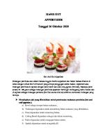 Materi Hot and Cold Appetizer