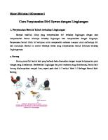 Materi Ipa Kelas 5 Semester I