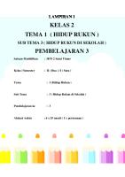 Materi Kelas 2 Tema 1 Sub Tema 3 PB 3 [PDF]