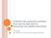 Materi Pembekalan Surveyor Pelanggan PLN