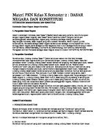 Materi PKN Kelas X Semester 2 [PDF]