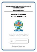 Materi Raker 2022 [PDF]