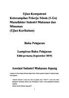 Materi Shokuhin 1 PDF