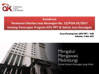 Materi Sosialisasi POJK APU Dan [PDF]