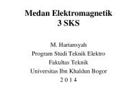 Medan Elektromagnetik I [PDF]