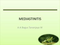 MEDIASTINITIS [PDF]