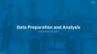 Meeting 1314 Data Preparation and Analysis [PDF]