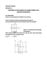 Mekanika Teknik 2 (Minggu 4)