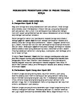 Mekanisme Penentuan Upah Di Pasar Tenaga Kerja1 [PDF]