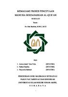 Memahami Proses Penciptaan Manusia [PDF]