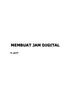 Membuat Jam Digital PDF