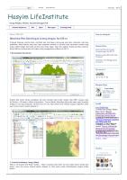 Membuat Peta Kemiringan Lereng Dengan ArcGIS 10